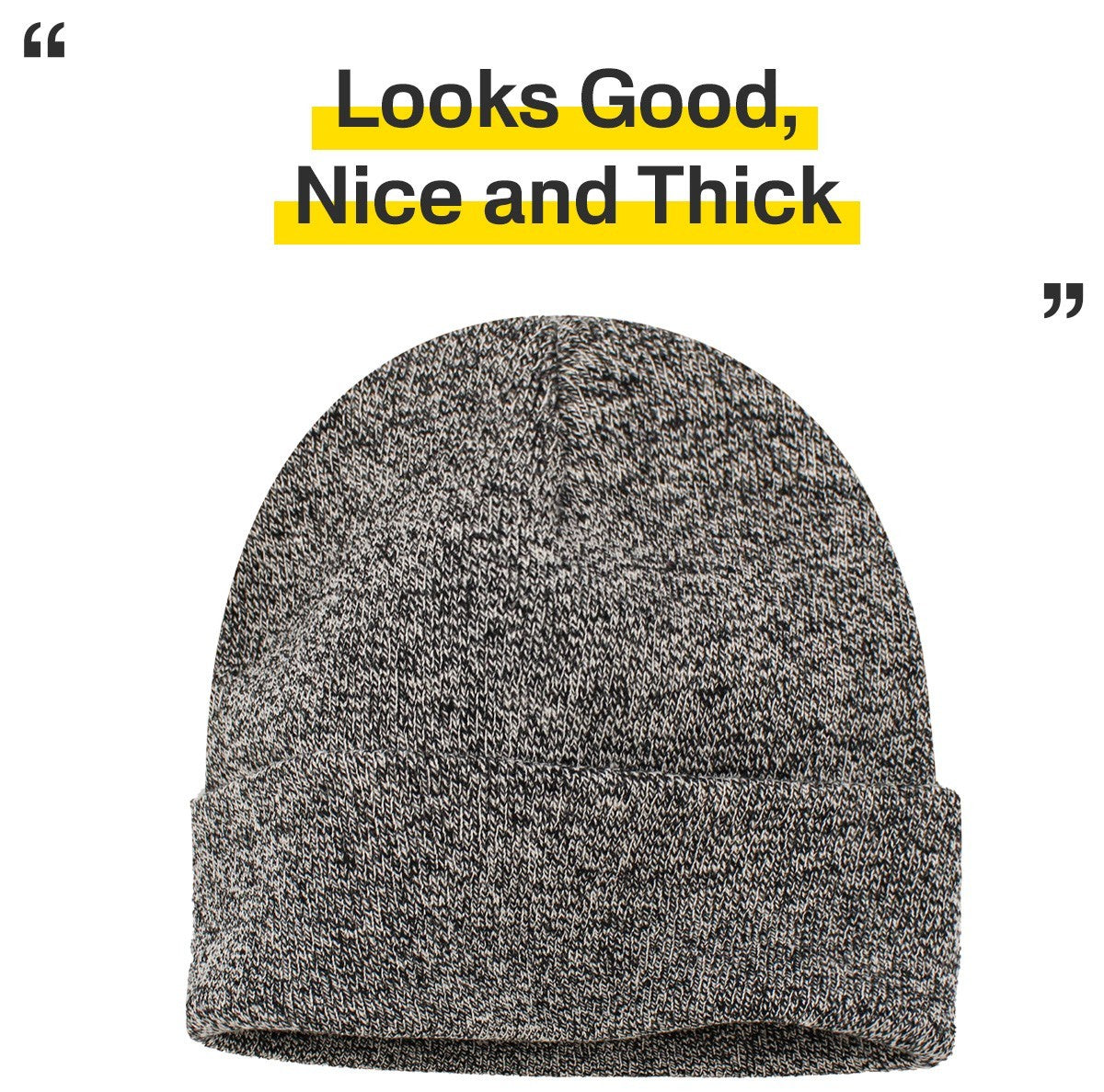 Warm Winter Knit Beanie Cap for Skiing and Daily Wear