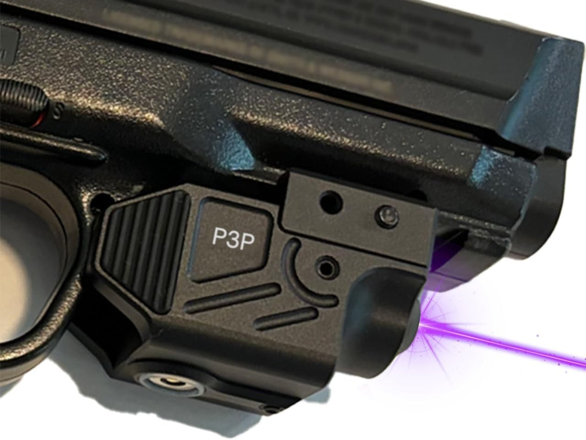 Purple for Pistols - Compact Sub-Compact Pistol Laser with Magnetic Charger
