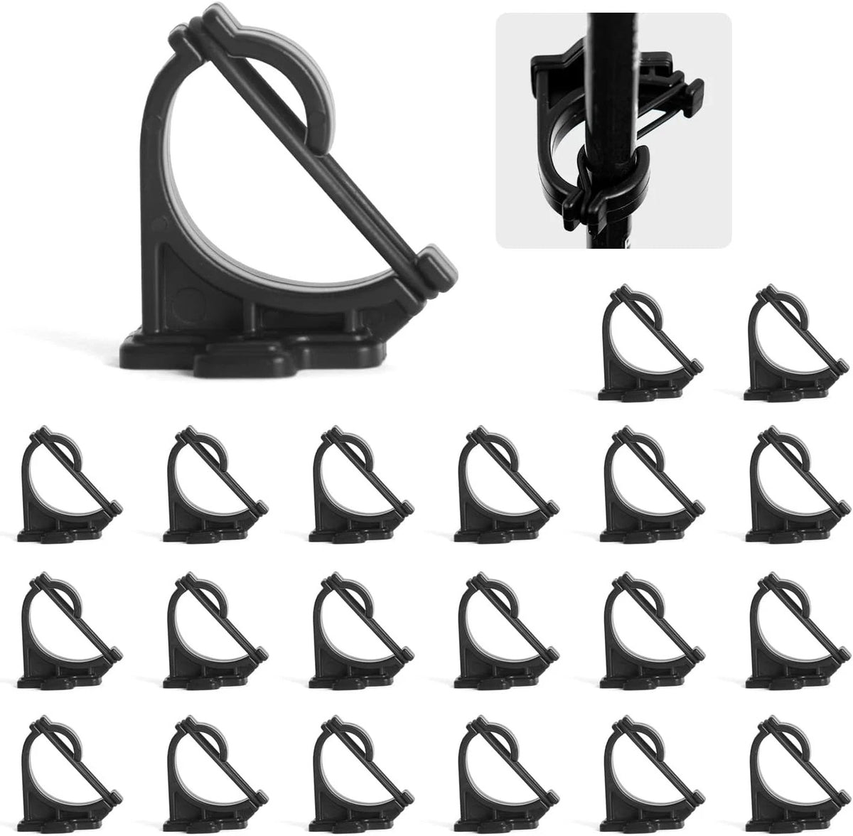 Fishing Rod Rack Clips Kit - Customizable Rod Holder Accessories