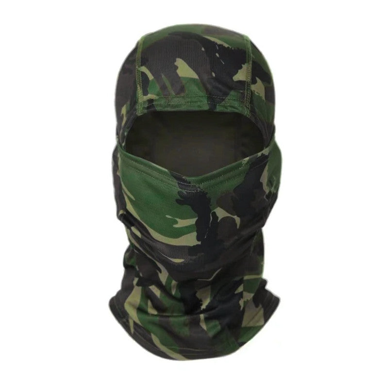 Full Face Camouflage Balaclava Mask for Outdoor Sports and Tactical Use