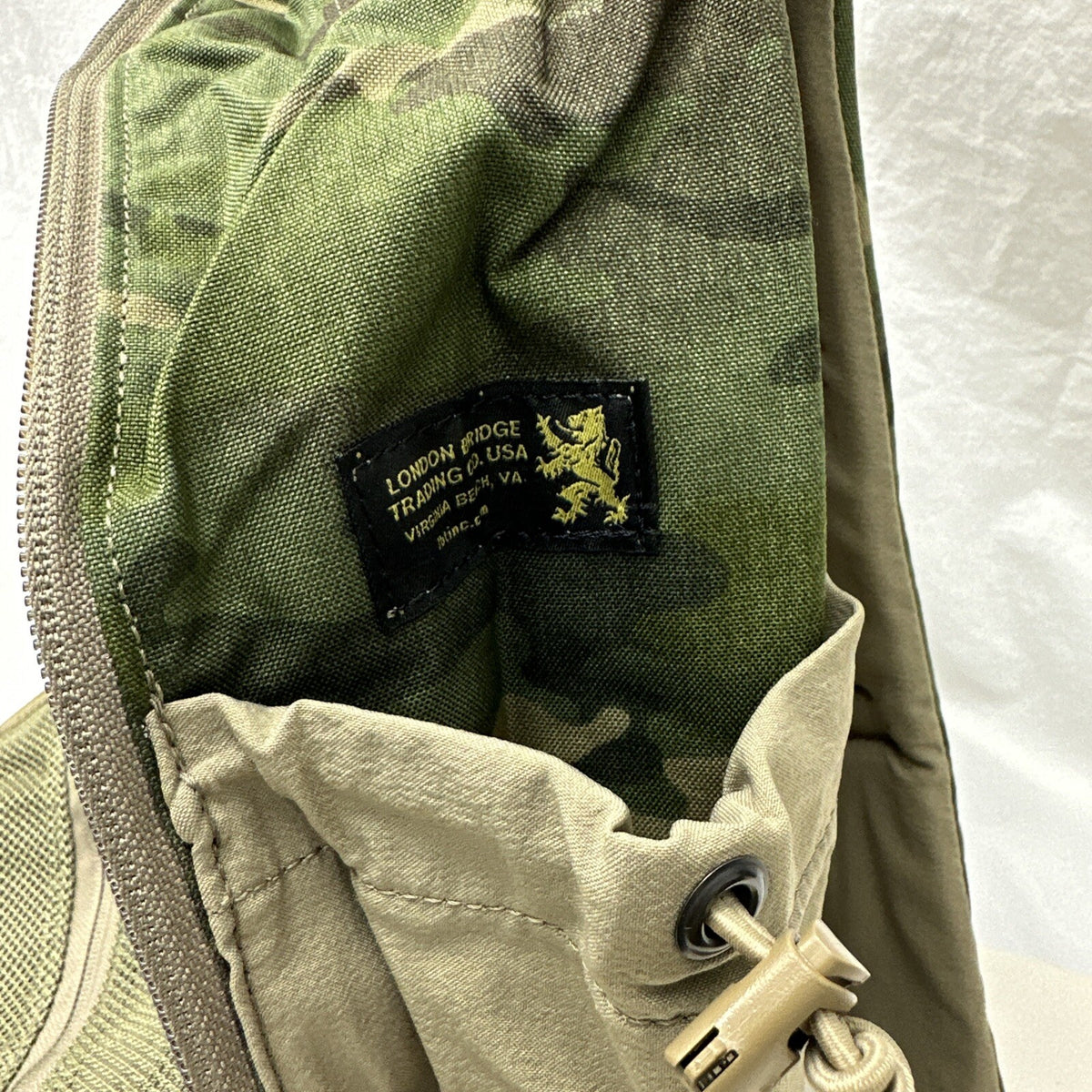 Tactical Go Pack with Velcro Interior and Bottle Pockets - Multicam Tropic Khaki
