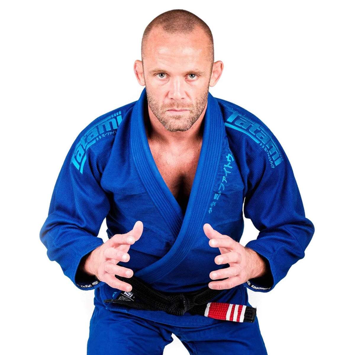 Tatami Fightwear Estilo Black Label BJJ Gi with Blue Jacket - Multiple Sizes