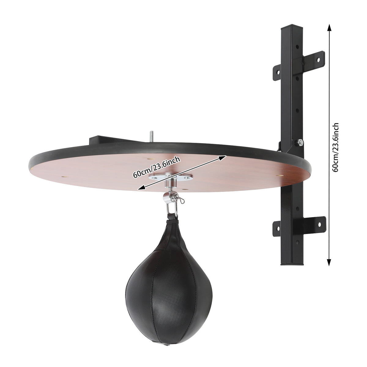 Speed Bag Platform Boxing Training Equipment with Punching Ball for Adults