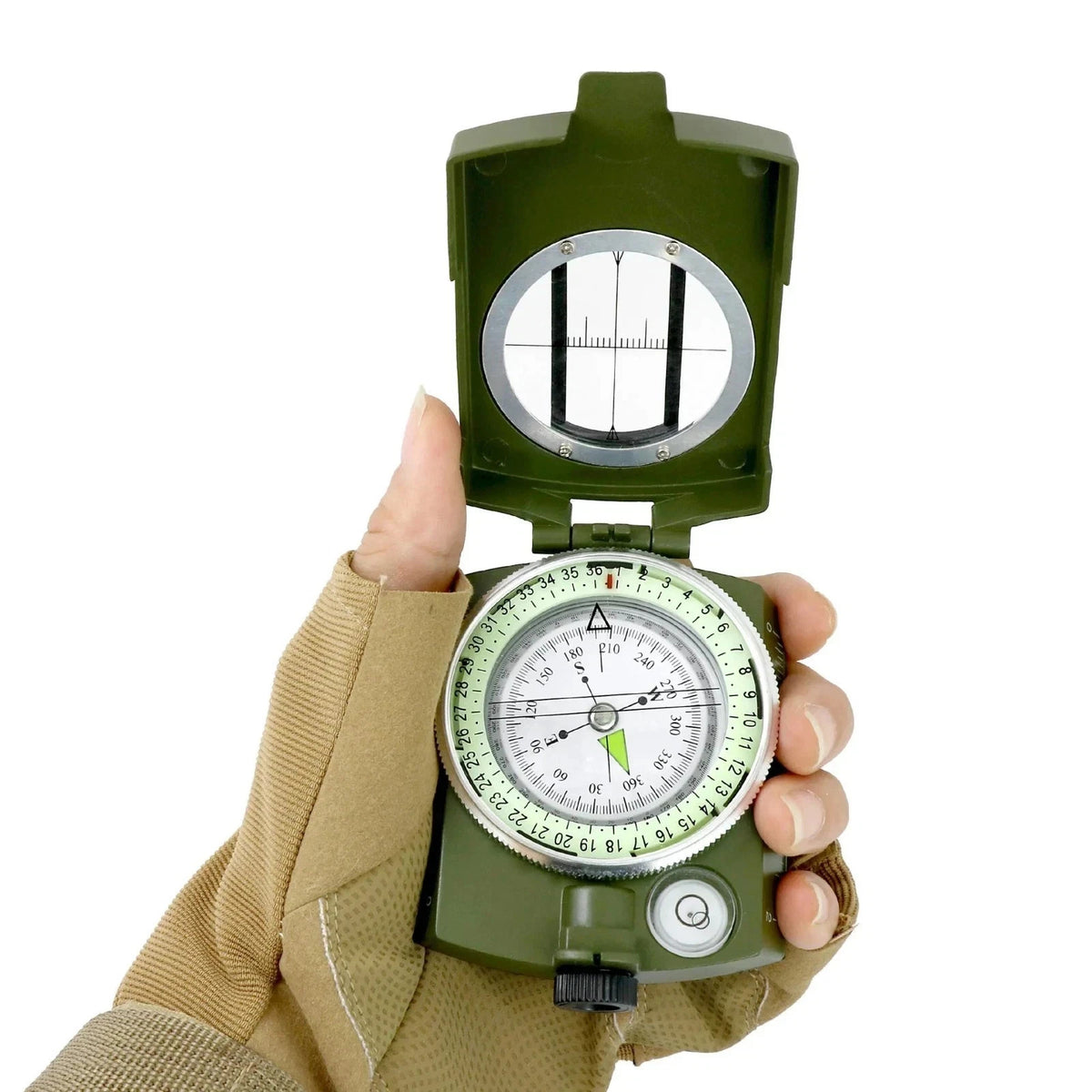 Waterproof Military Compass AF-4580 for Camping Hiking Navigation
