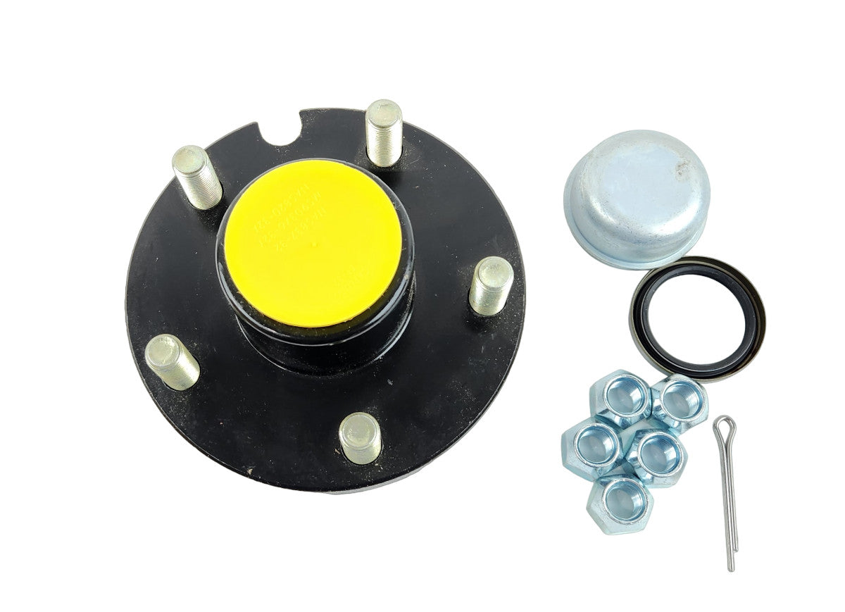 Pontoon Trailer Axle Short Hub 5 on 4.5 Inch for Triton Marine Trailers