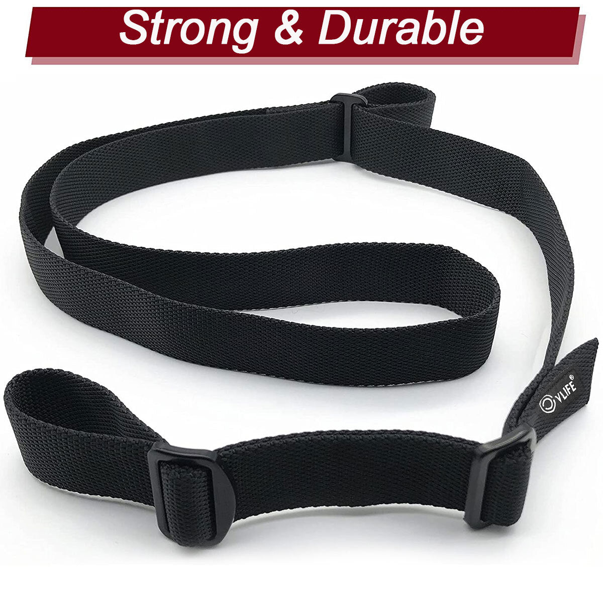 Adjustable Rifle Sling 2 Points with Quick-Loop Webbing 1.25 inch Black