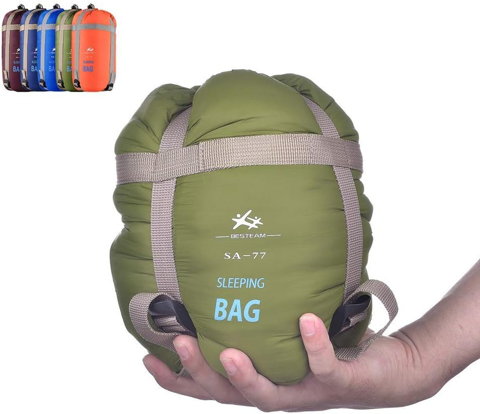 Compact Waterproof Sleeping Bag for Camping & Hiking, All Seasons