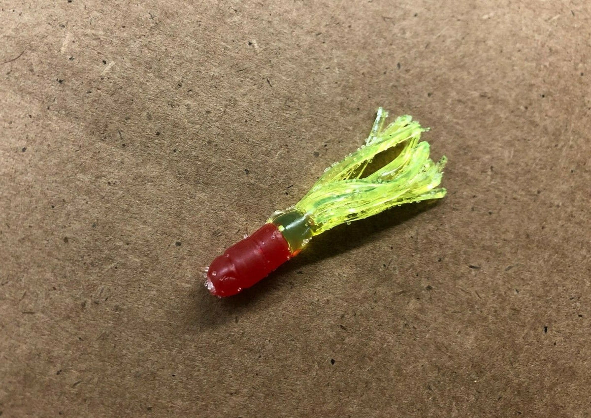 Bulk 500 Crappie Tube Jigs - 2 Inch Soft Plastic Fish Baits, USA Made