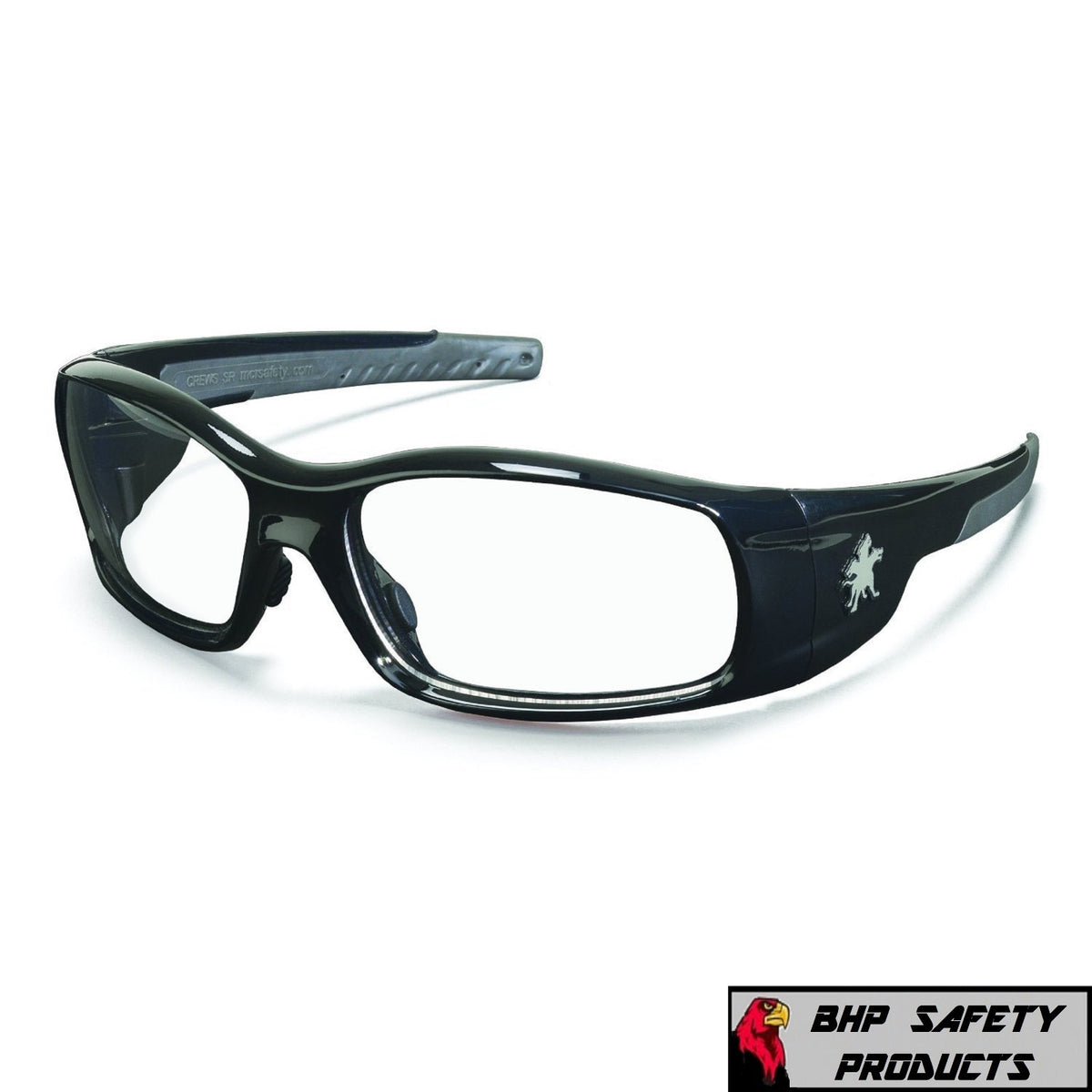 Safety Glasses with Assorted Lens & Frame Colors - ANSI Z87 Protection - 1 Pair