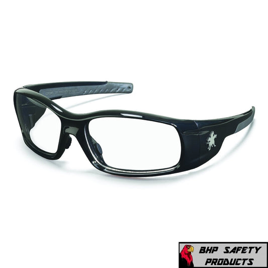 Safety Glasses with Assorted Lens & Frame Colors - ANSI Z87 Protection - 1 Pair