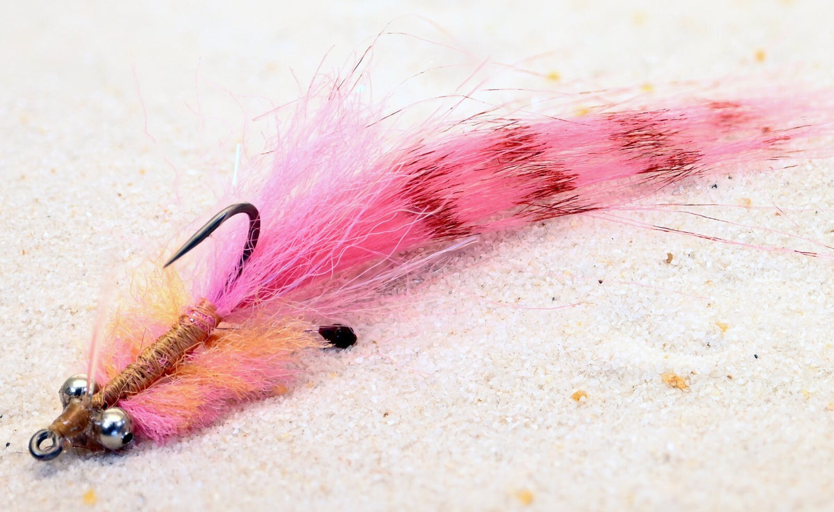 Fly Fishing Shrimp Pattern Flies - Multiple Colors, Mustad Hook #2