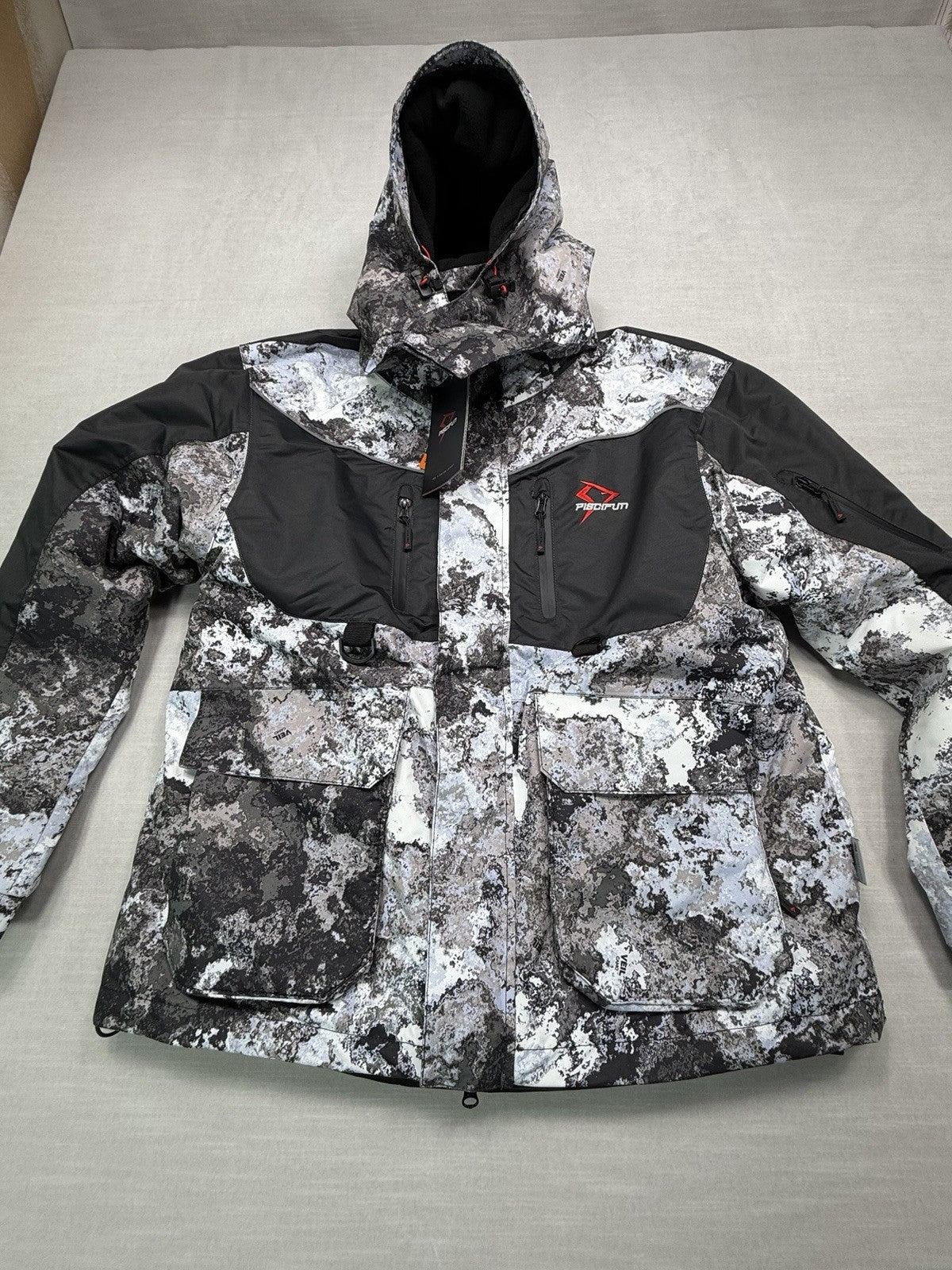 Ice Fishing Jacket with Heating Size M - Insulated Waterproof Outdoor Coat