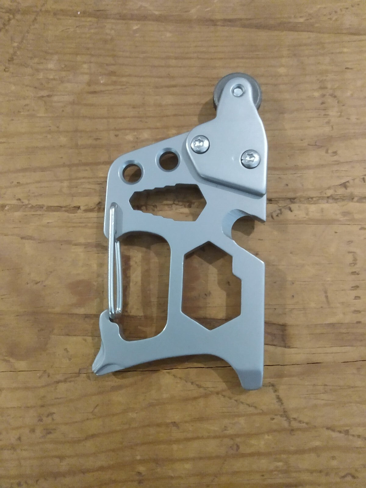 Multitool Carabiner with Fire Starter Camping Survival Gear