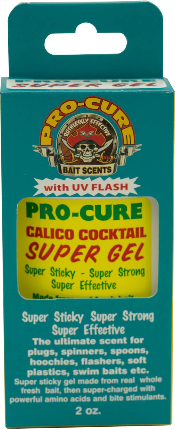 Fishing Gel Attractants for Lures - Real Baitfish & Seafood Scents