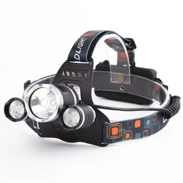 USB Rechargeable LED Headlamp for Camping & Outdoor Activities