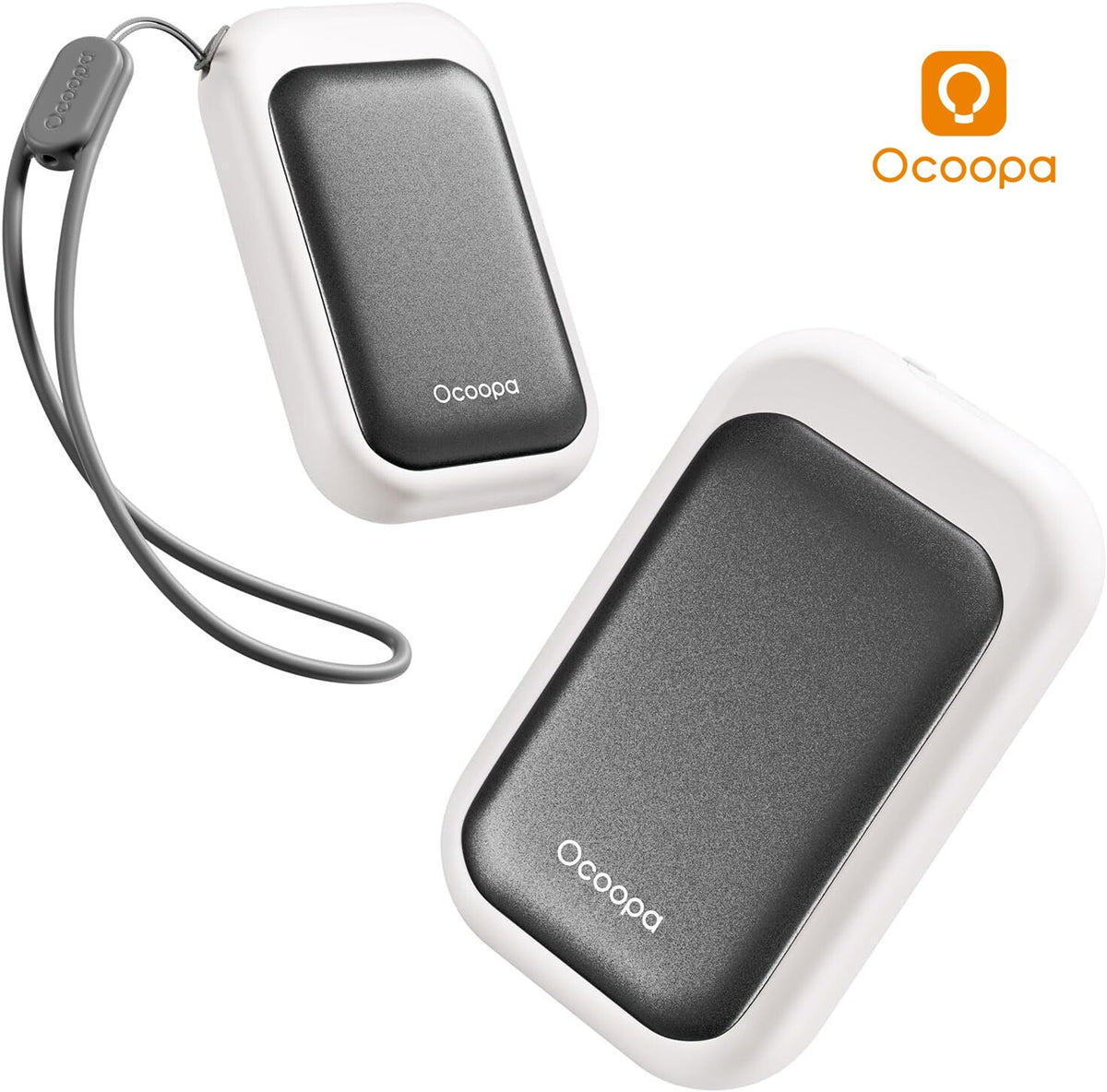 Rechargeable Magnetic Hand Warmers - Slim Pocketable Heater with 5000mAh Power Bank