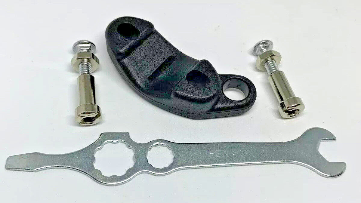 Fishing Reel Clamp with Wrench for Penn Saltwater Reels - Fits 500, 505, 140, 200, 112H, 113H