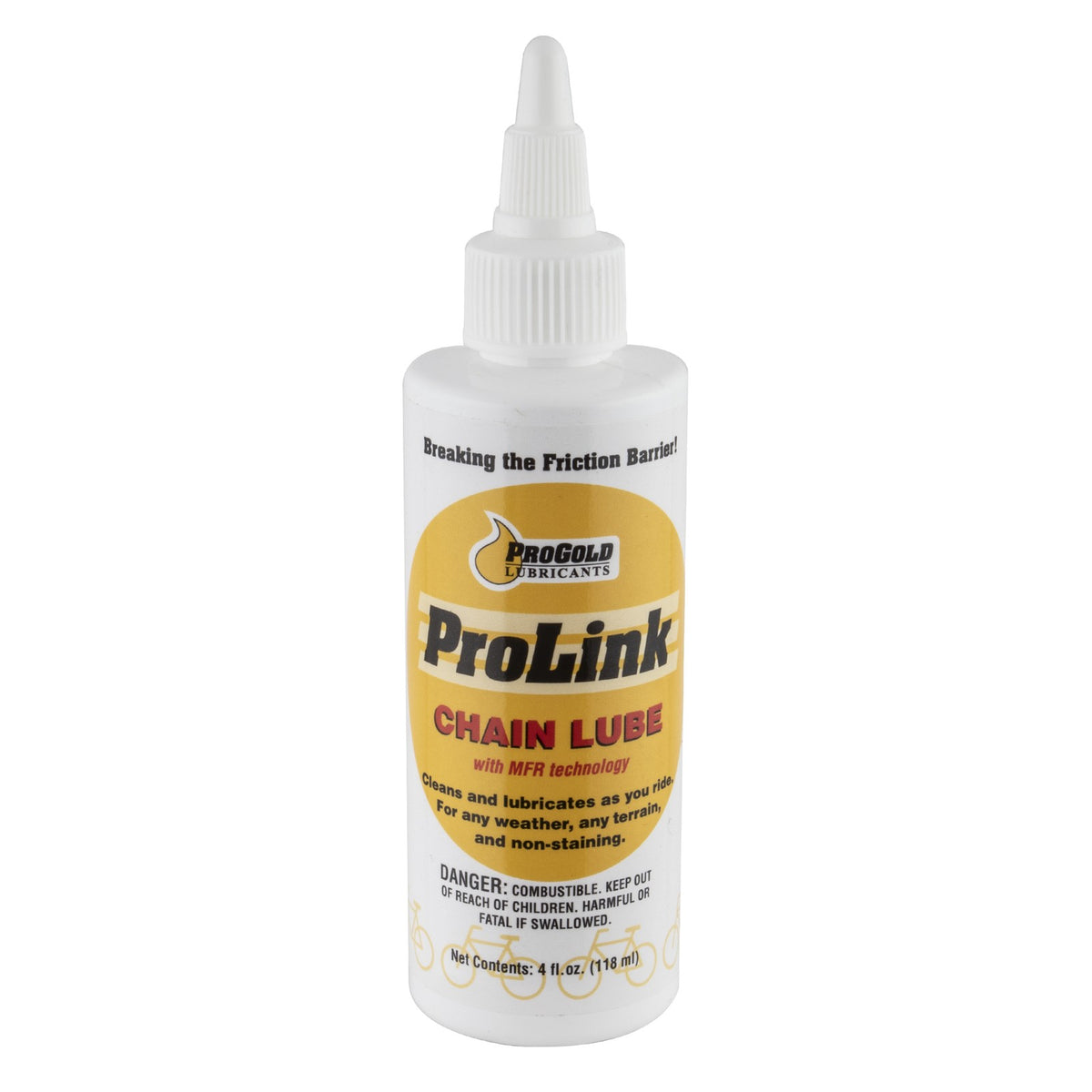 Bike Chain Lube - 4 fl oz Drip Oil for Cycling Maintenance