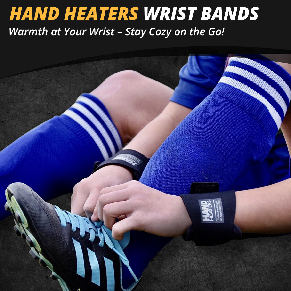 Hand Heaters Wristbands - Long-Lasting 8+ Hour Warmth with Flexible Hand Warmers