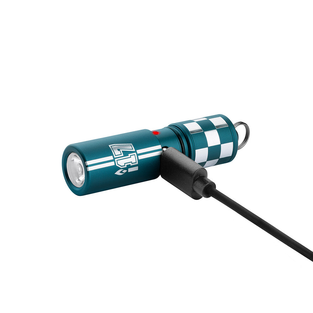 USB-C Rechargeable Keychain Flashlight 180 Lumens EDC Pocket Light
