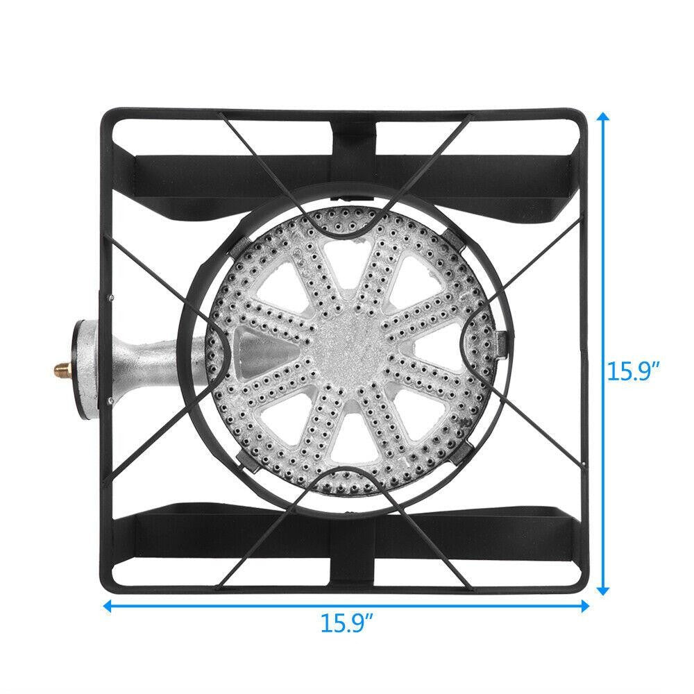 200,000 BTU Heavy Duty Propane Gas Burner for Outdoor Cooking Camping BBQ
