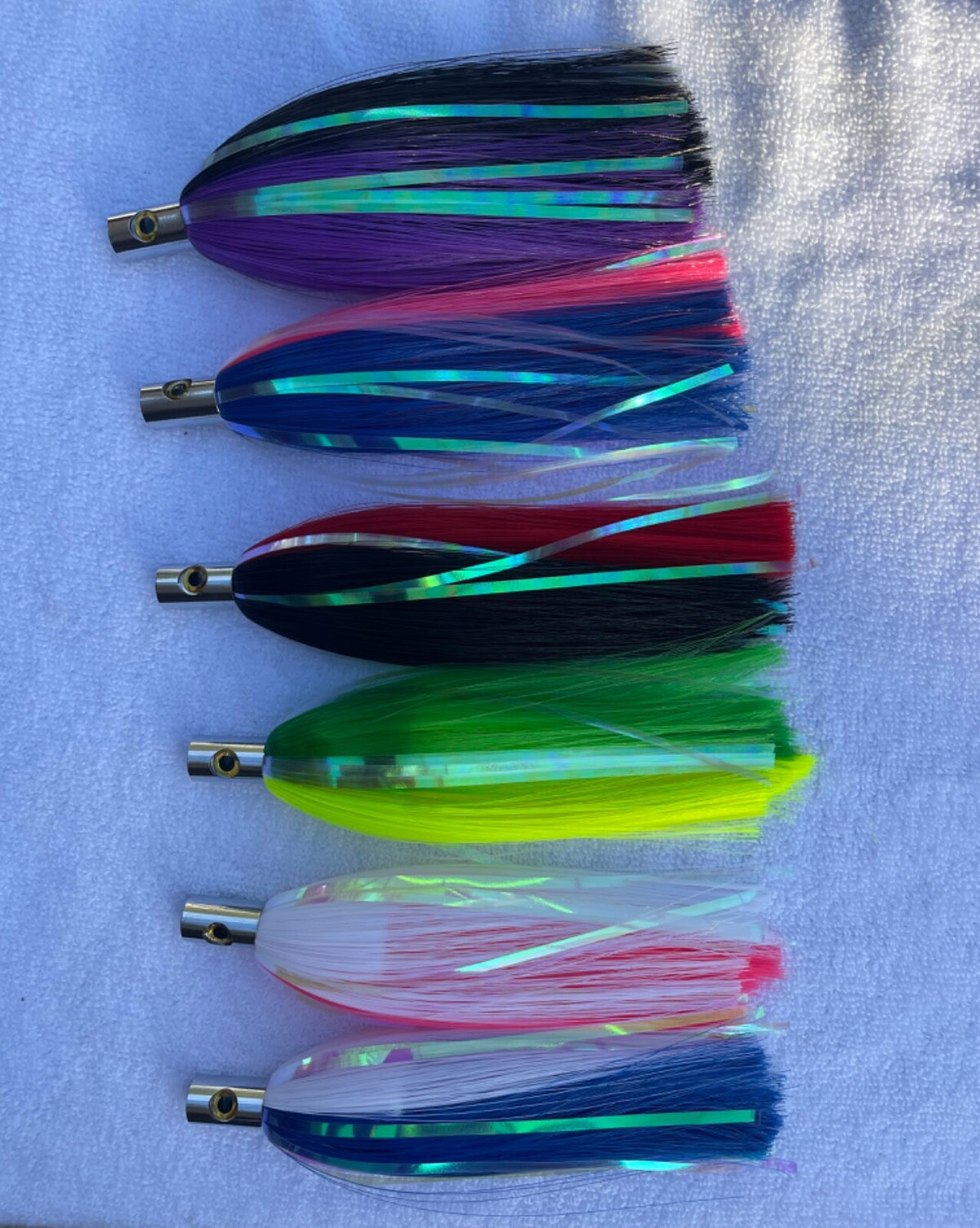 Offshore Fishing Lures Trolling Skirts for Mahi Tuna Sailfish Marlin Wahoo - Multiple Styles