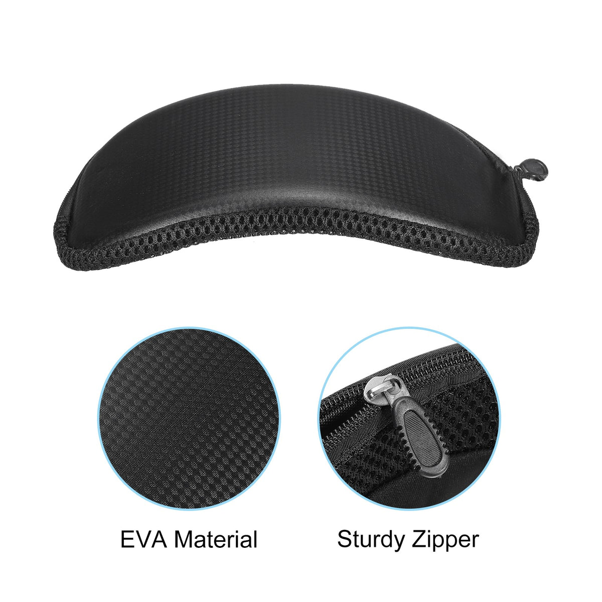 2 Pack Shockproof EVA Ski Goggle Case Waterproof Storage for Ski & Snowboard