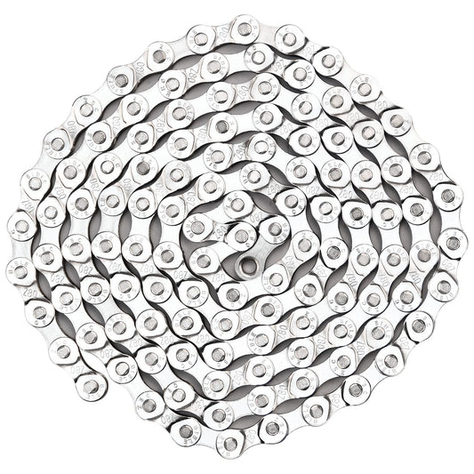 6/7/8 Speed Bike Chain for Road and Mountain Cycling - Durable Silver Chain