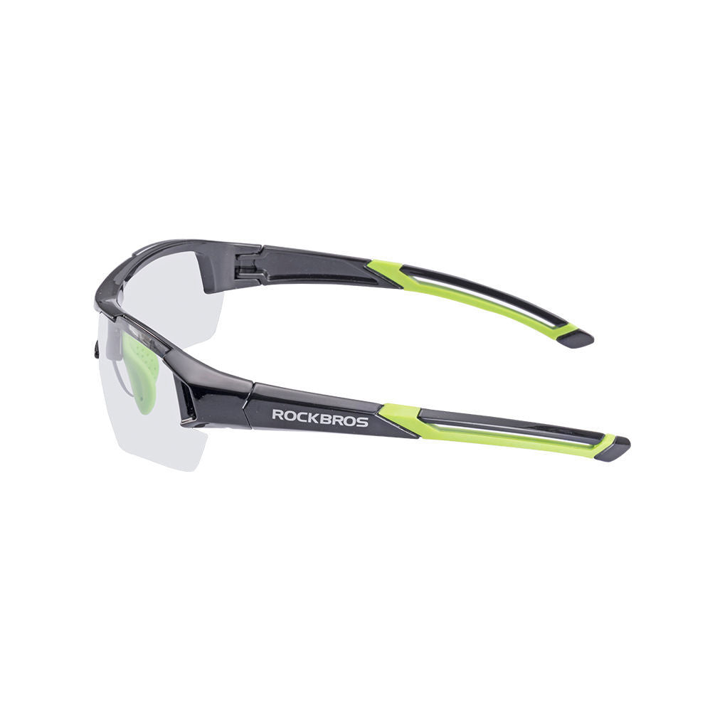 Photochromic Cycling Sunglasses with Polarized UV 400 Protection - Lightweight Full Frame Eyewear