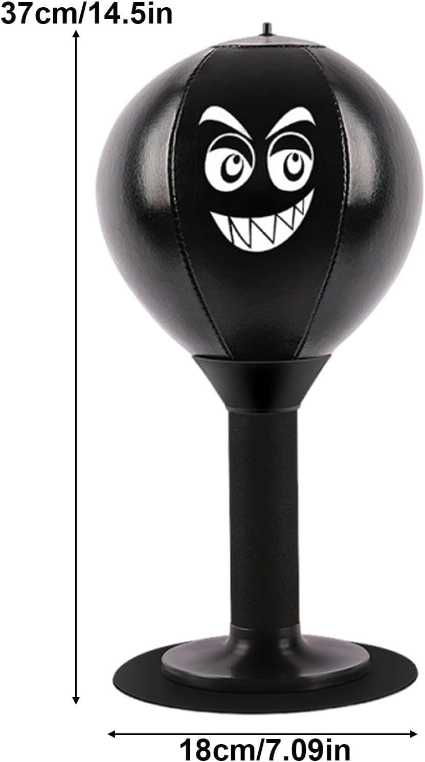 Desktop Punching Bag Stress Reliever with Suction Cup for Office & Home
