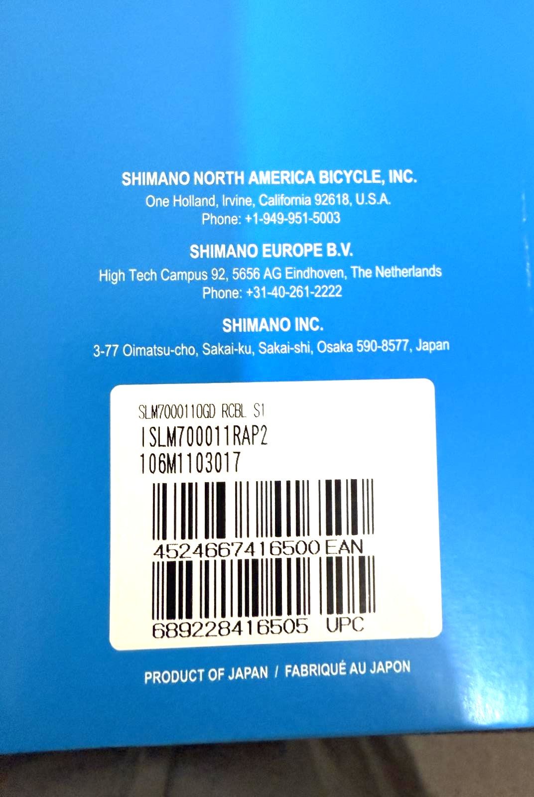 Shimano SLX M7000 11-Speed MTB Right Shifter with 22.2mm Clamp - New