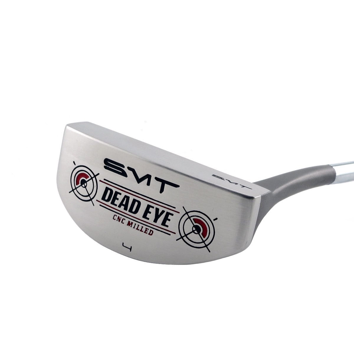 Mid Mallet Golf Putter - CNC Milled Face, Adjustable Length, Stable Heel & Toe Weight