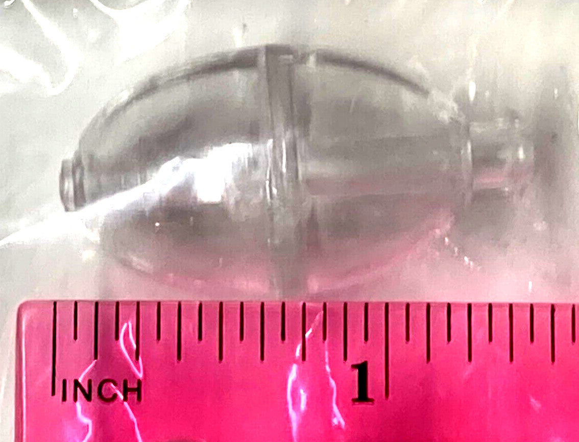 Clear Plastic Bubble Spinning Floats Set - 3/4 Inch Width, 12 Pack