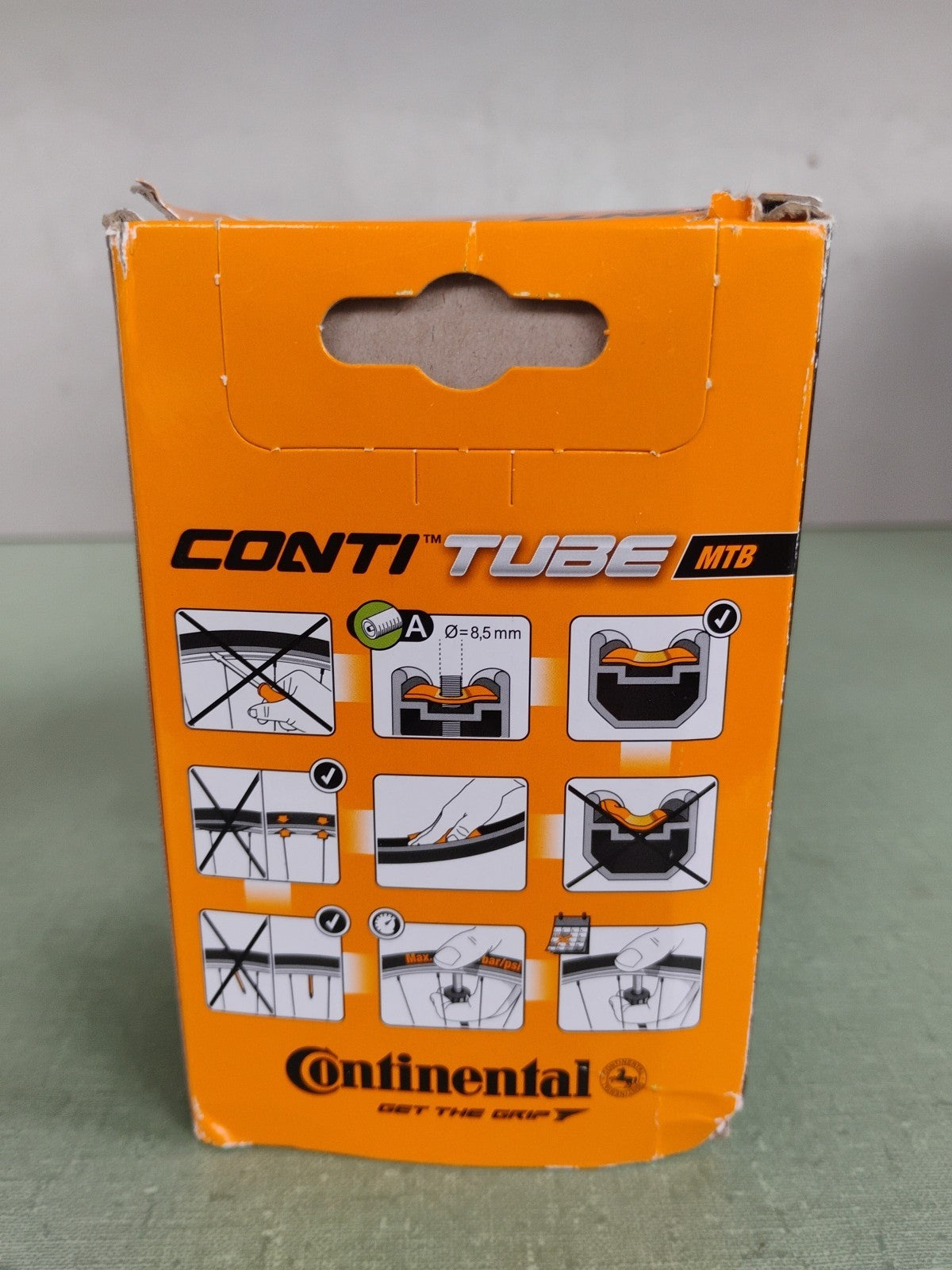 Continental MTB29 Inner Tube 29x1.75-2.5 with 40mm Schrader Valve