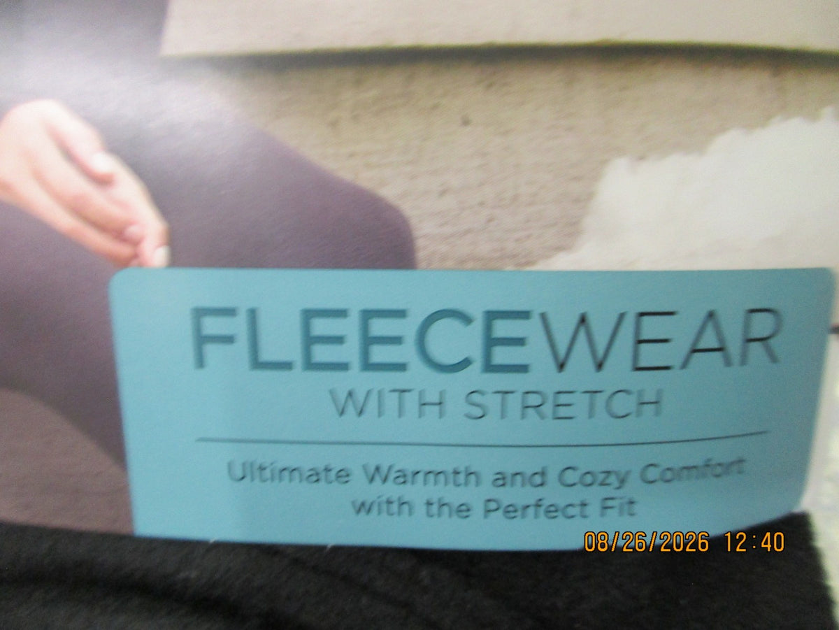 Cuddl Duds Women's Size 2X Fleece Long Sleeve Crew Neck Top - Soft & Comfortable