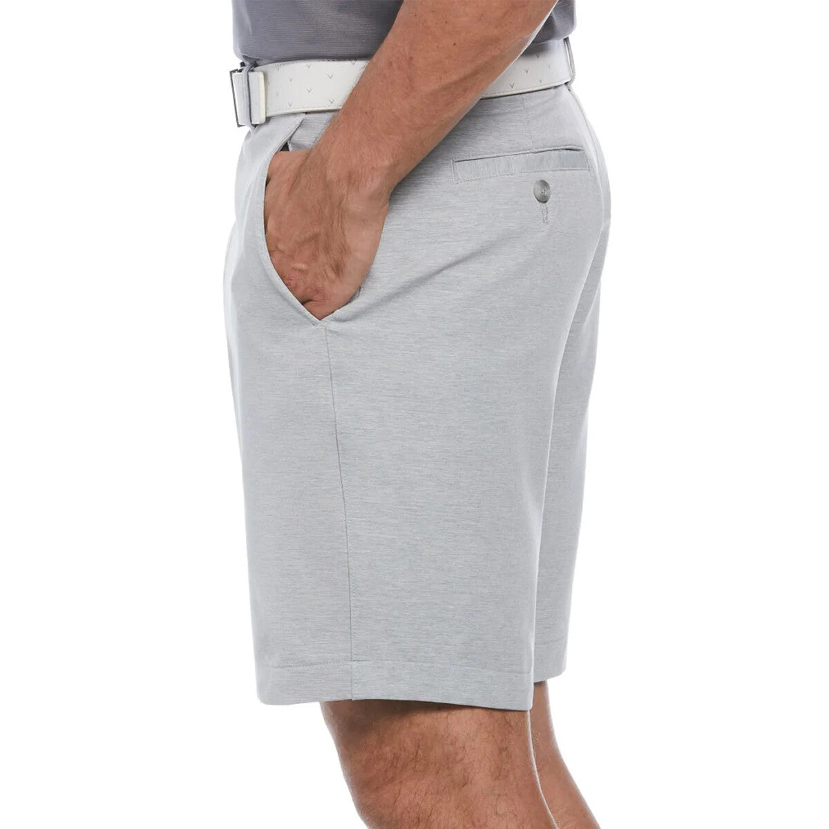 Men's Golf Shorts with Stretch Waistband Moisture-Wicking Fabric