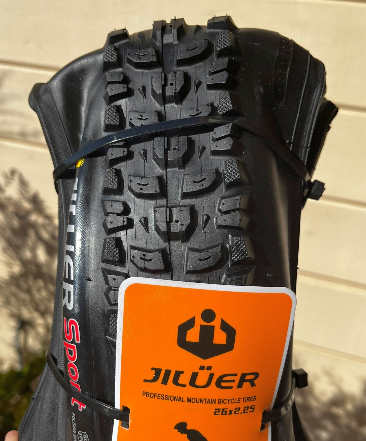 2 Pack Bicycle Tires - 26x1.95, 26x2.25, 27.5x2.10, 29x2.20 | Mountain Bike Tires