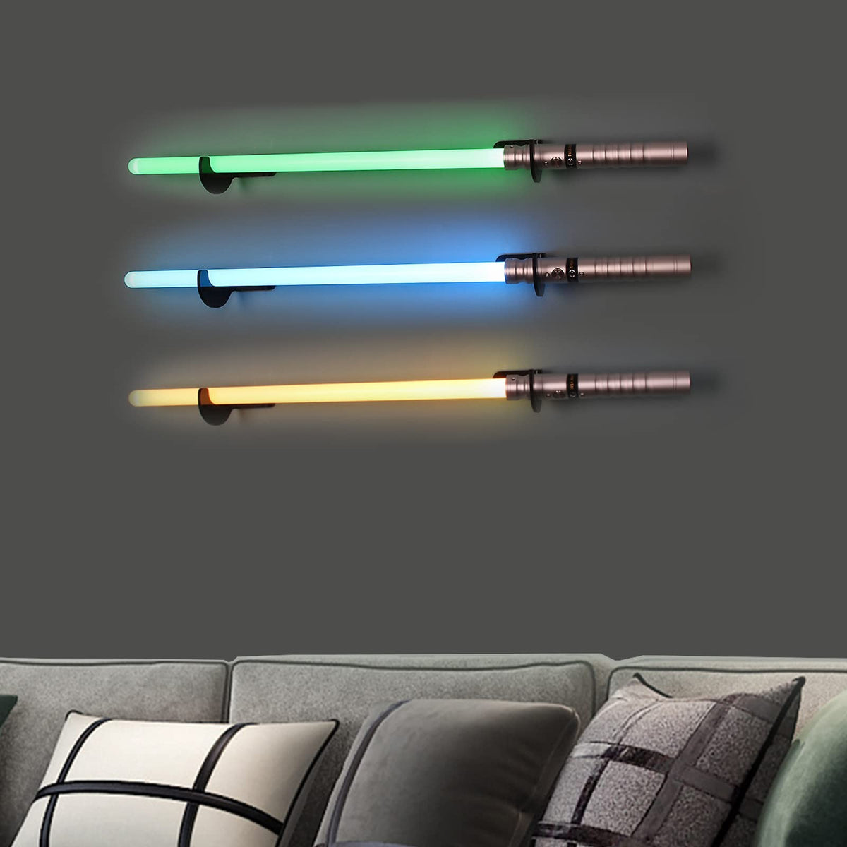 Lightsaber Wall Mount Display Stand for Swords & Collectibles
