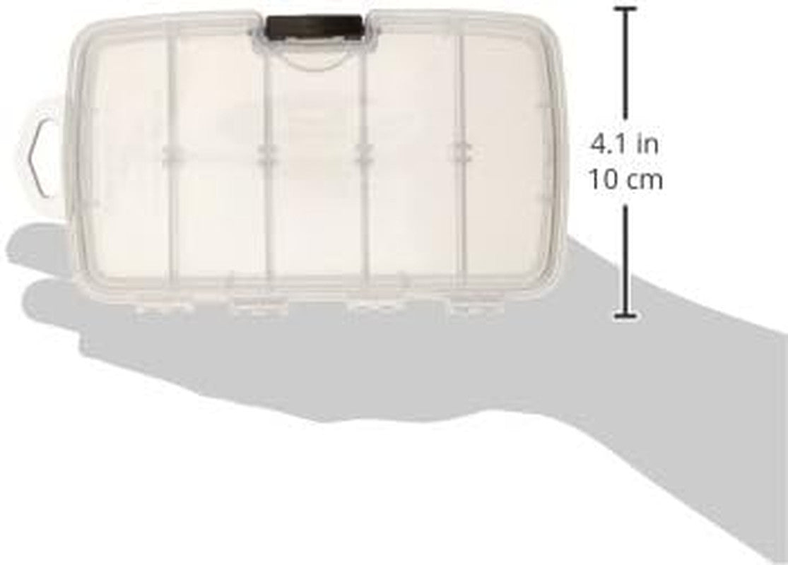 Small Double-Sided Tackle Box with Adjustable Compartments - Premium Fishing Storage