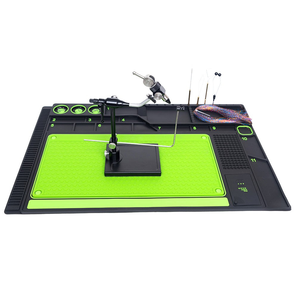 Fly Tying Mat - Fly Tying Material Organizer for Anglers