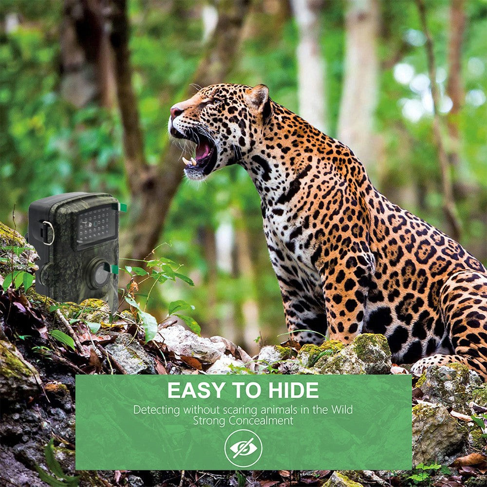 4/8 Pack Wildlife Trail Camera with 1440P HD Video Night Vision Waterproof