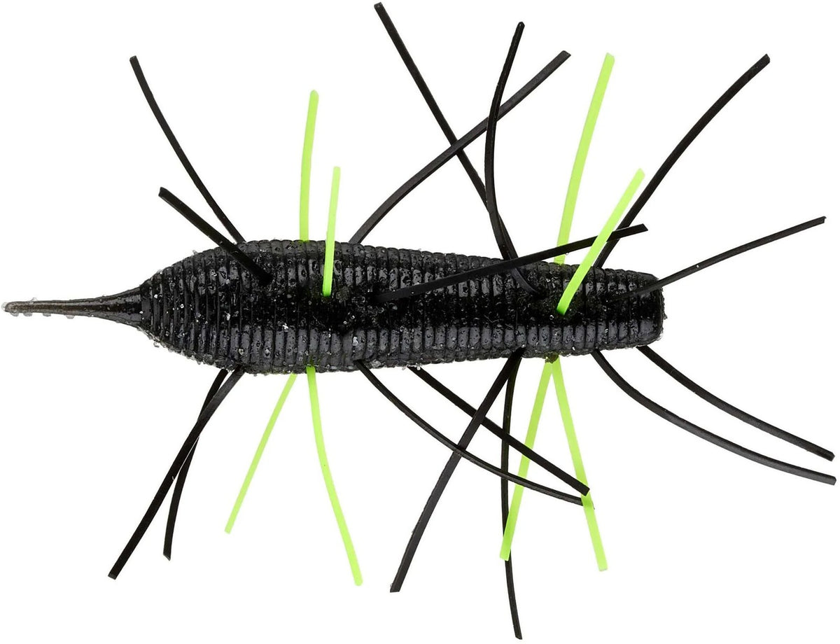 Soft Plastic Grub Bait for Bass Fishing - 60mm 2.5 Inches, Multiple Colors