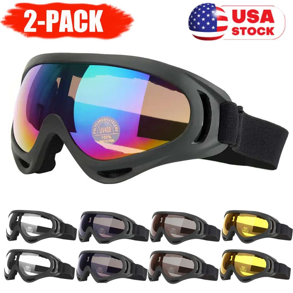 Winter Snow Sport Goggles UV Protection Anti-Fog Snowboard Ski Eyewear