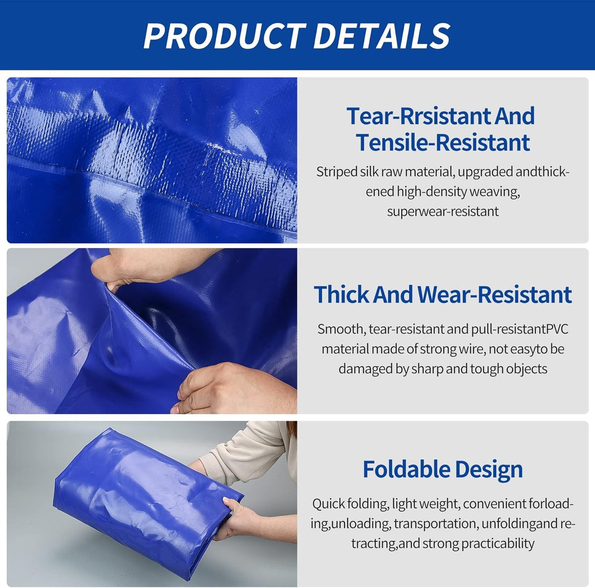 30Gal Collapsible Water Storage Bladder Portable Water Tank for Camping Garden Emergency