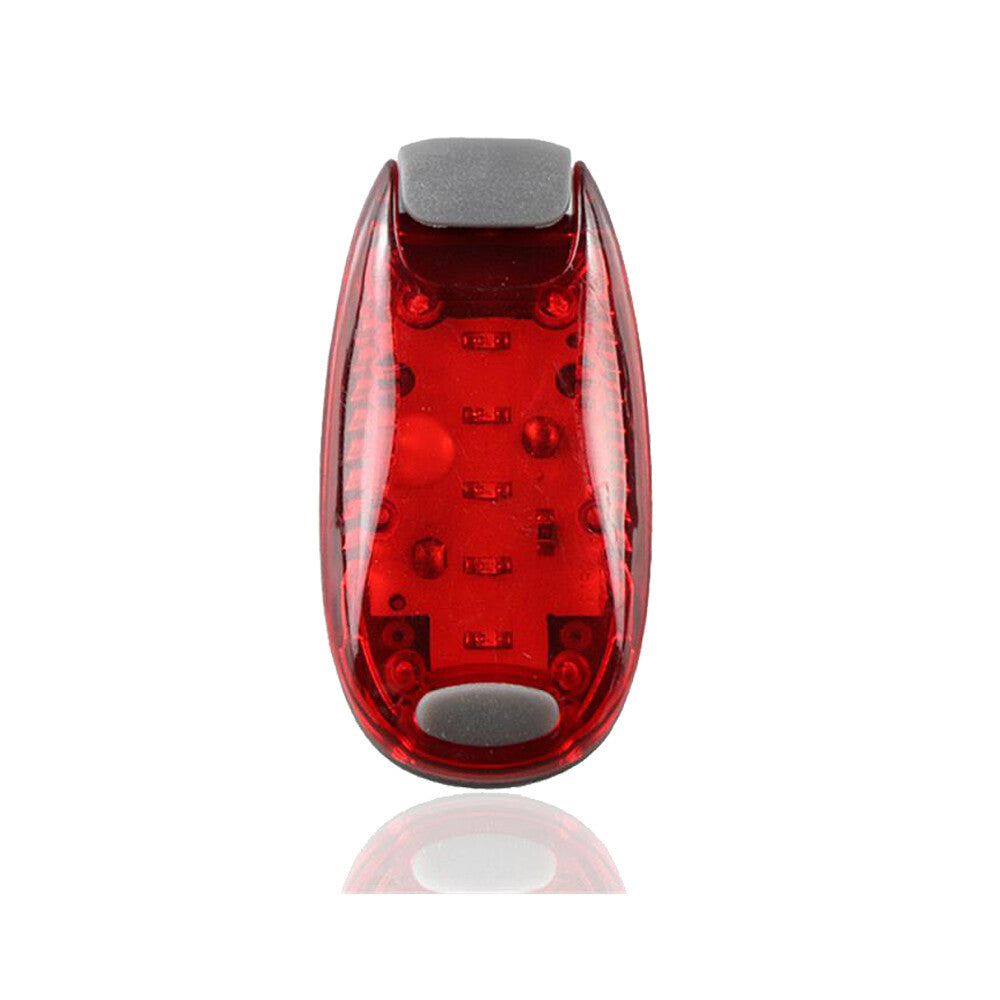 LED Safety Clip-On Lights for Running Cycling Walking - 1-4 Pack