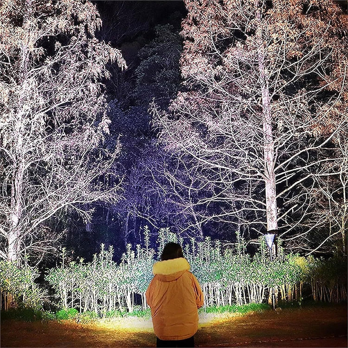 Rechargeable LED Headlamp Waterproof Outdoor Spotlight - High Power, Bright, USB Charging