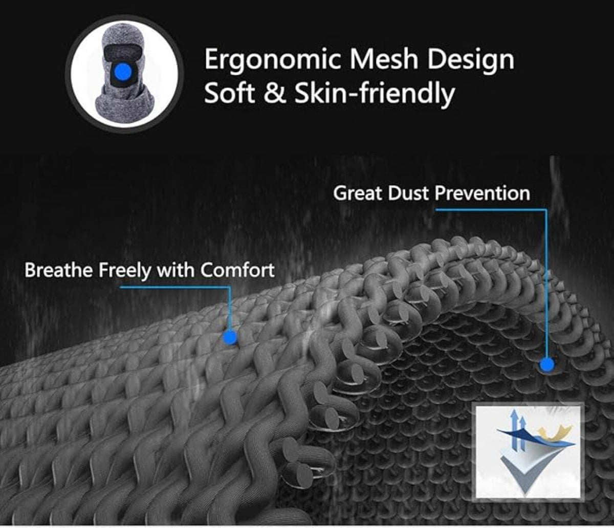 Winter Balaclava Ski Mask with Breathable Front for Skiing and Cycling