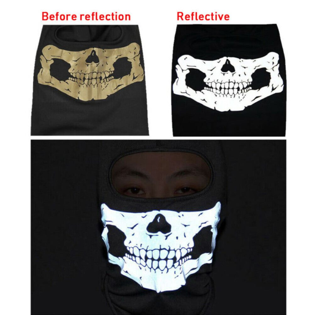 Full Face Skull Balaclava Mask for Cycling Motorcycle Halloween Protective Gear