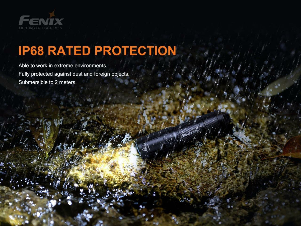 Mini LED Flashlight Keychain with AAA Battery - Waterproof & Compact