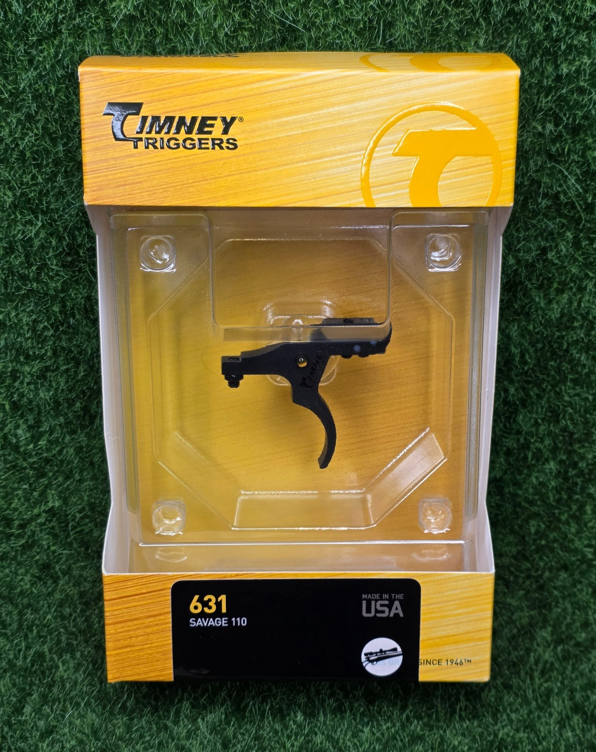 Drop-In Adjustable Rifle Trigger for Savage 110 Stevens 200 - Black